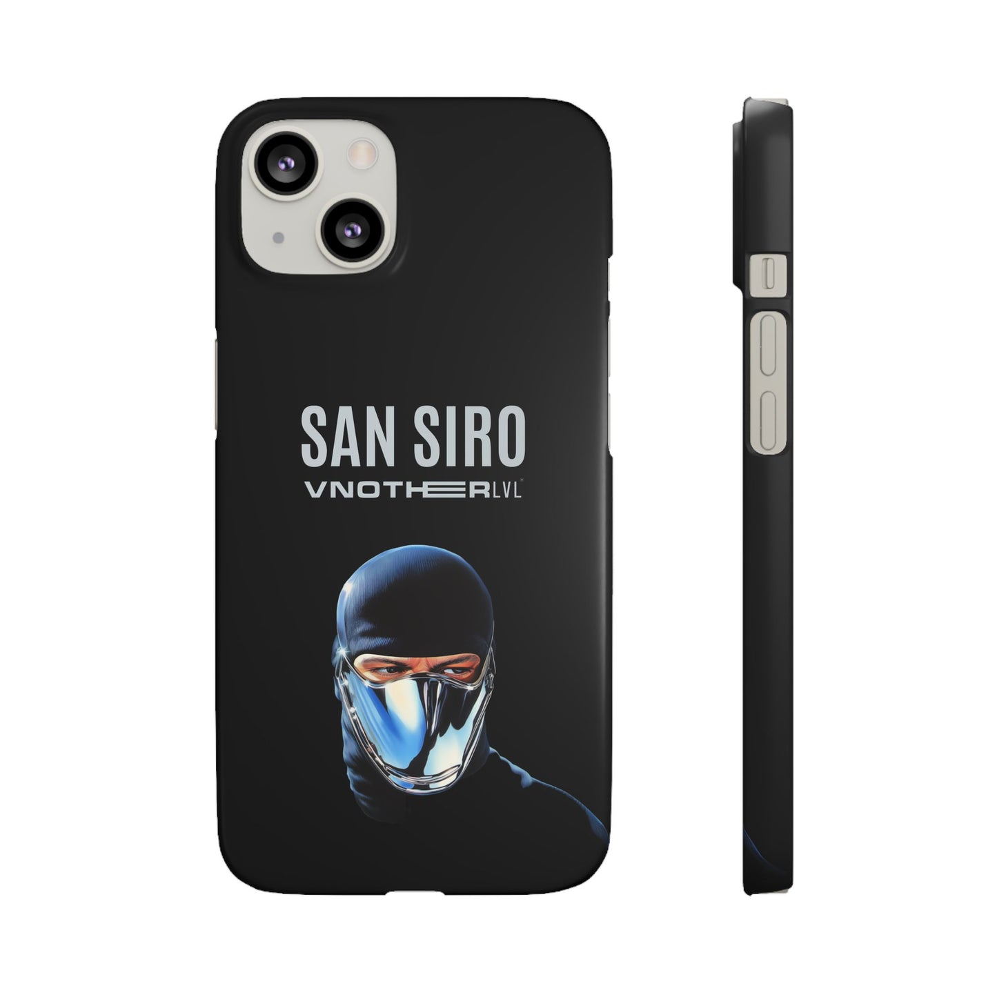 VNOTHERLVL Black Phone Case - San Siro / Inter / Milano