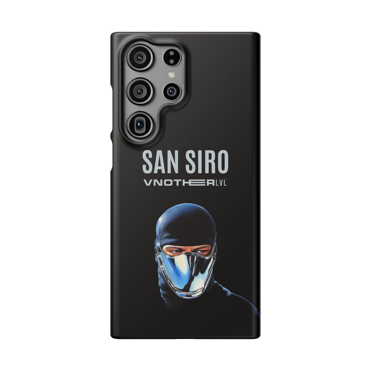 VNOTHERLVL Black Phone Case - San Siro / Inter / Milano