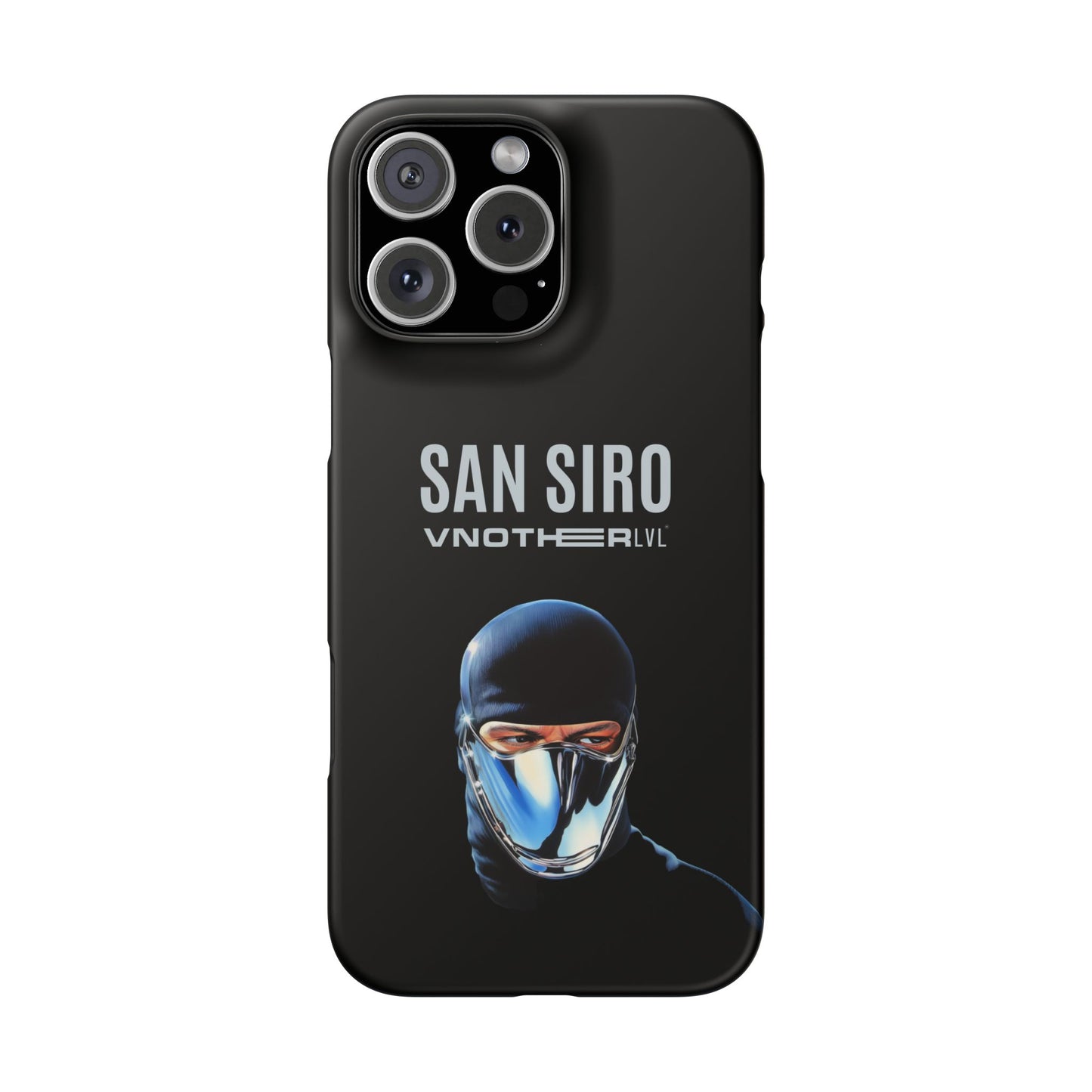 VNOTHERLVL Black Phone Case - San Siro / Inter / Milano