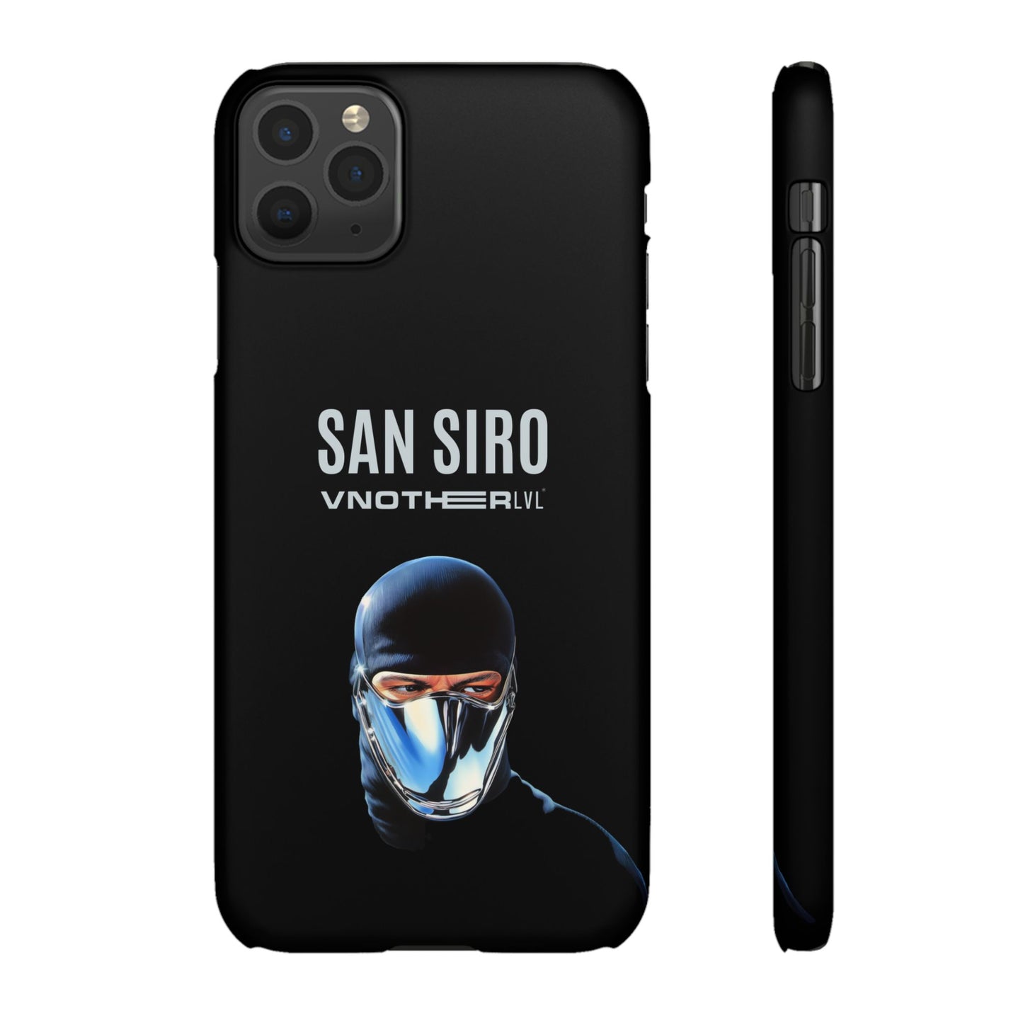 VNOTHERLVL Black Phone Case - San Siro / Inter / Milano