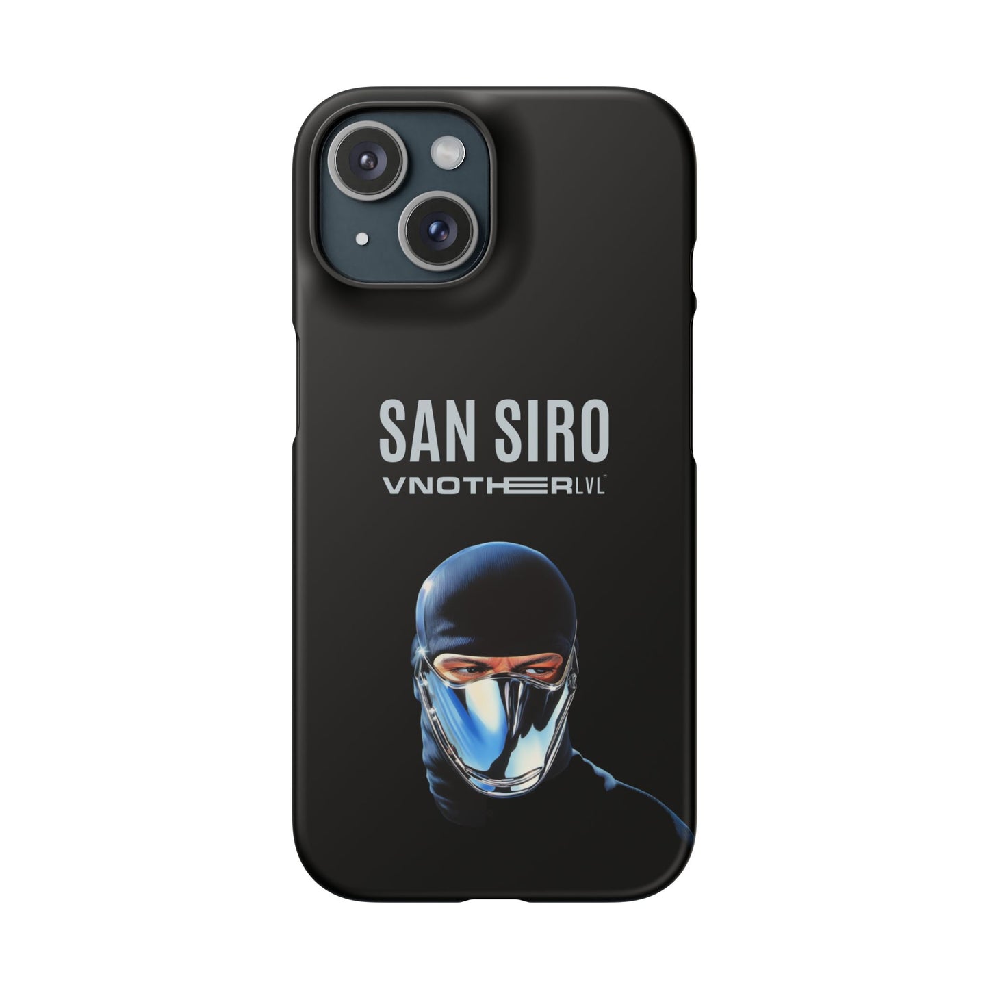 VNOTHERLVL Black Phone Case - San Siro / Inter / Milano