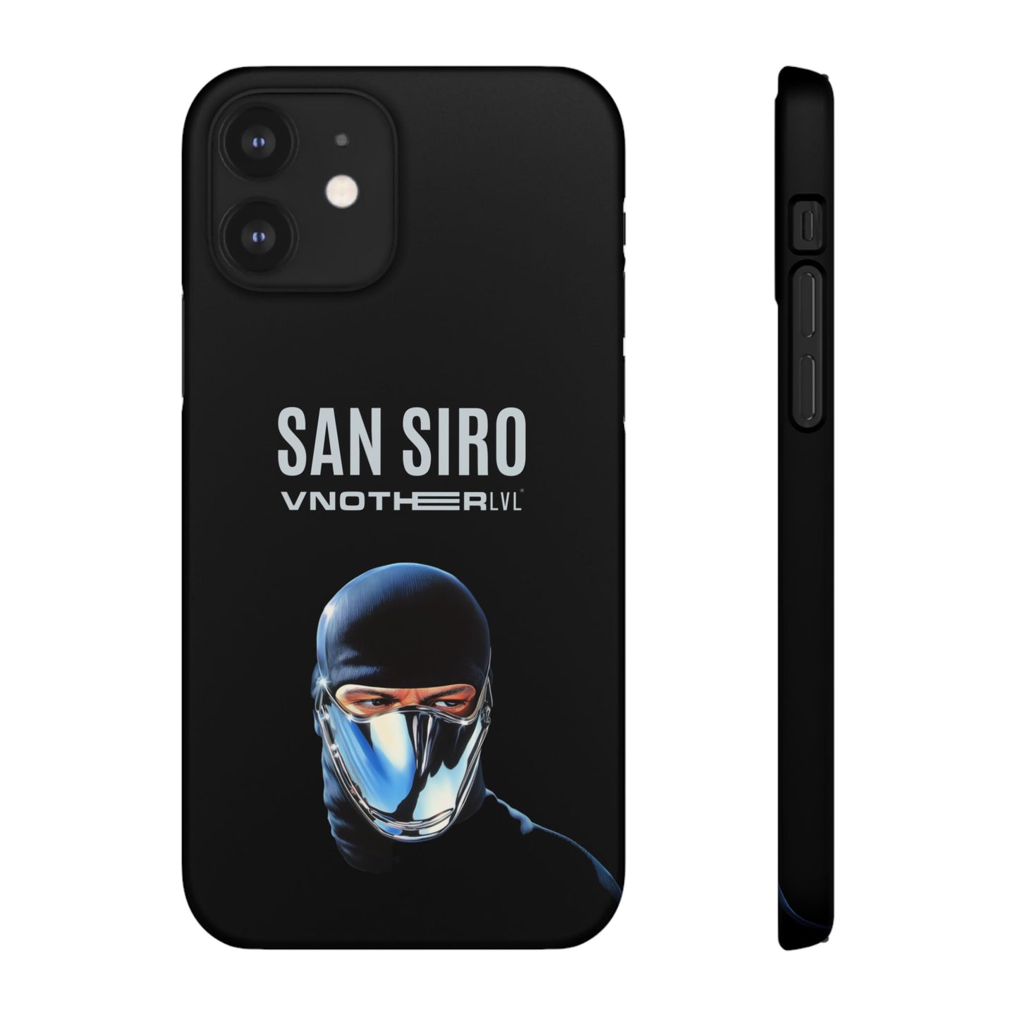 VNOTHERLVL Black Phone Case - San Siro / Inter / Milano