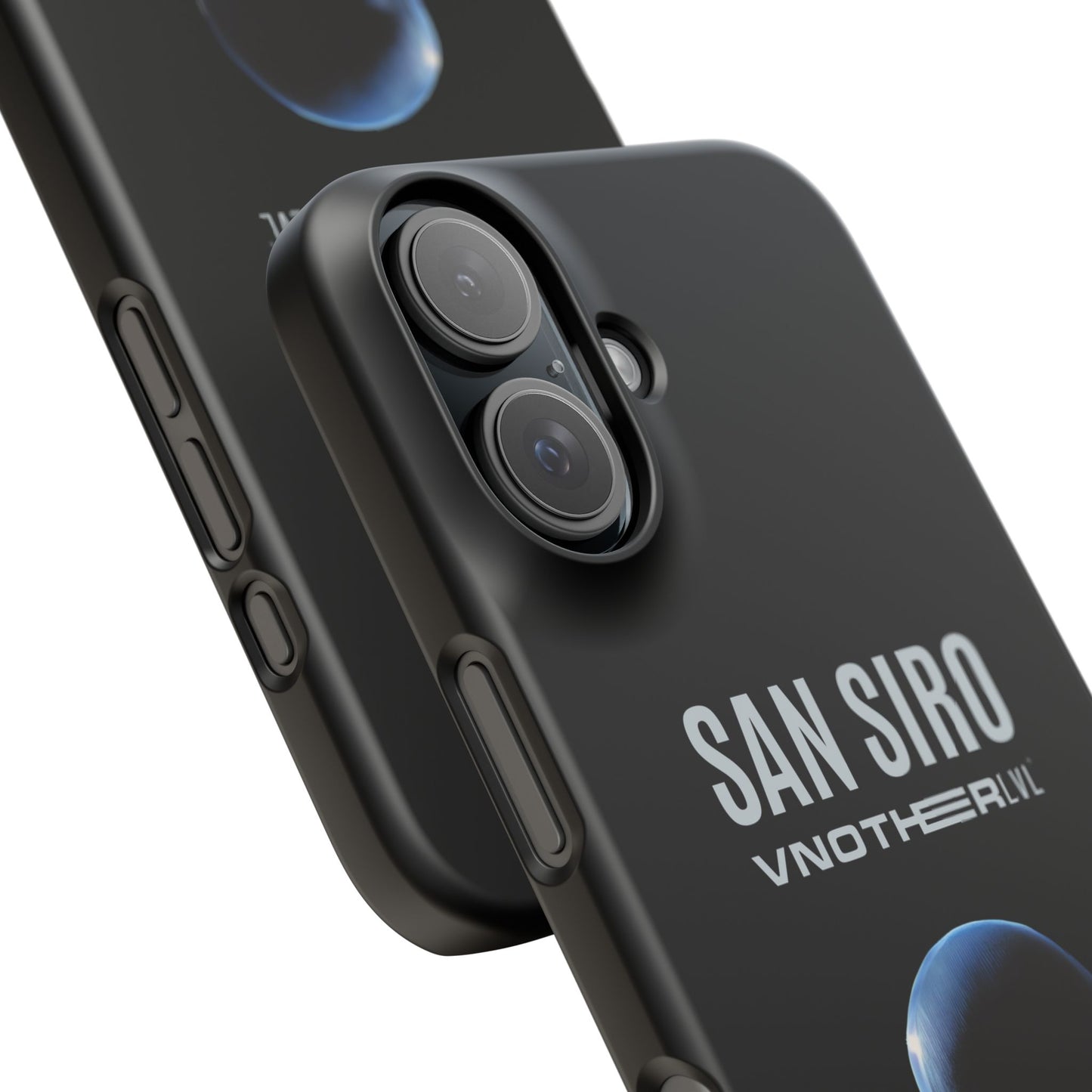 VNOTHERLVL Black Phone Case - San Siro / Inter / Milano