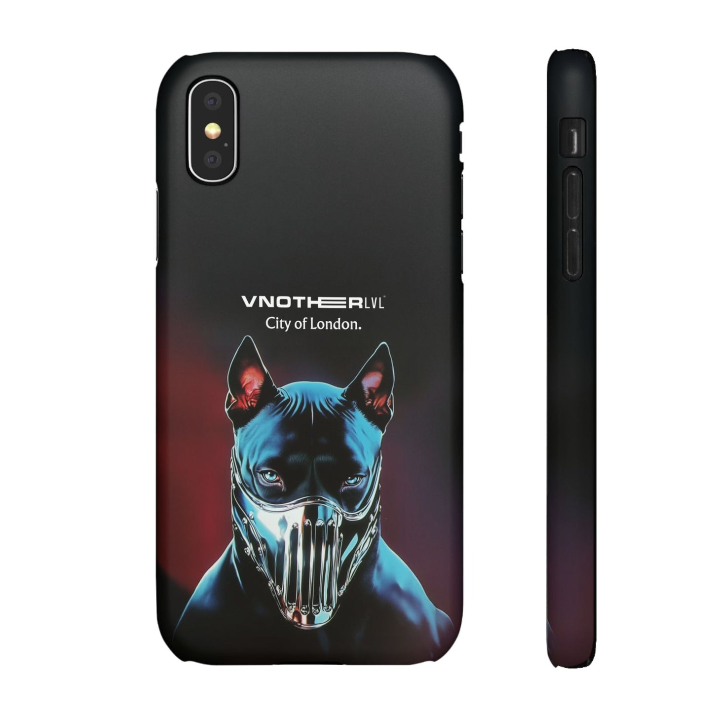 VNOTHERLVL Phone Case - Pitbull / London