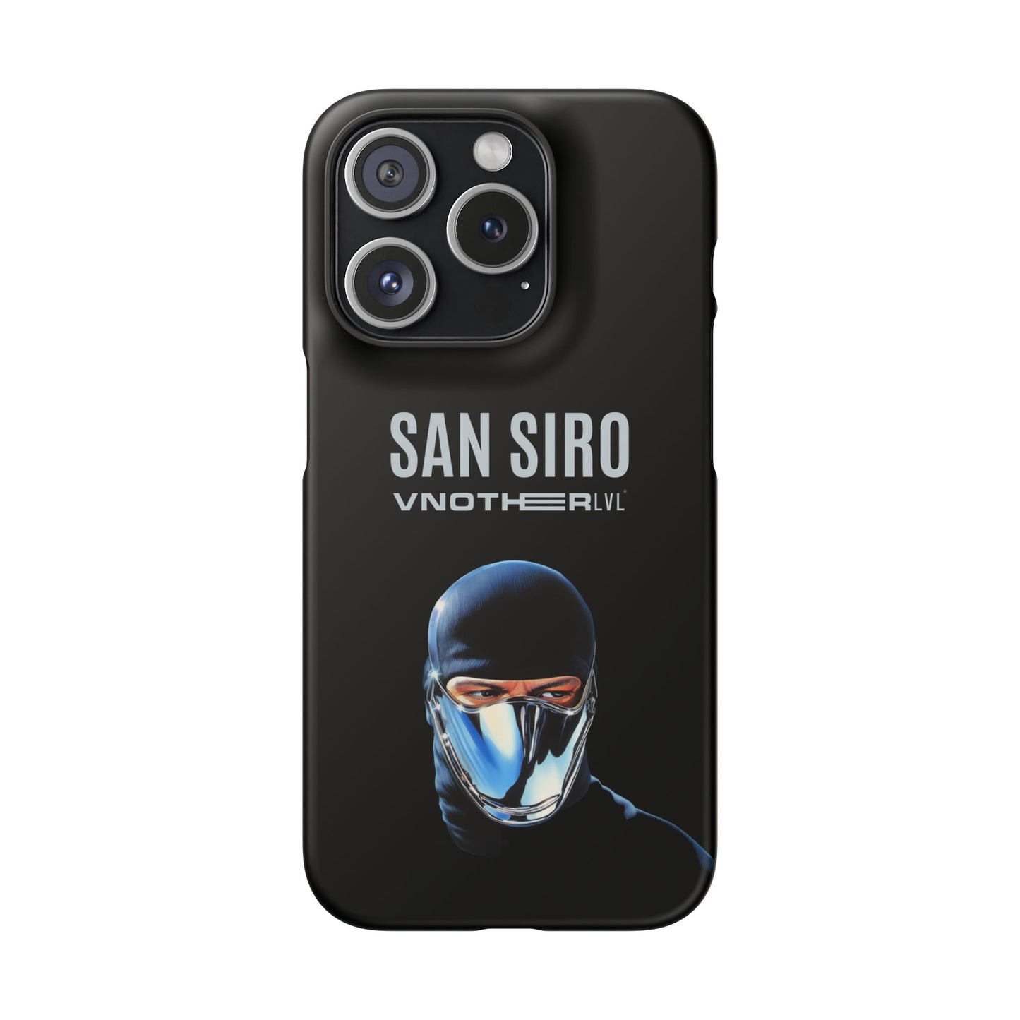 VNOTHERLVL Black Phone Case - San Siro / Inter / Milano