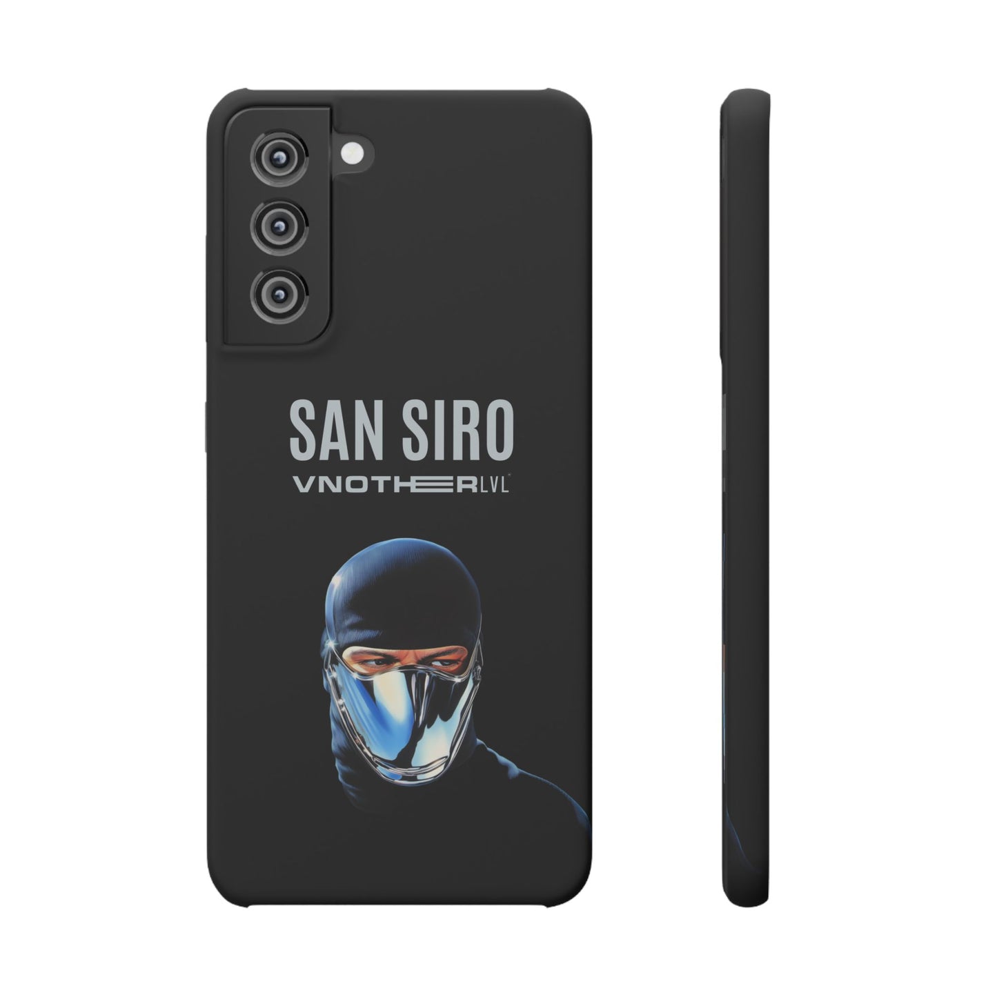 VNOTHERLVL Black Phone Case - San Siro / Inter / Milano