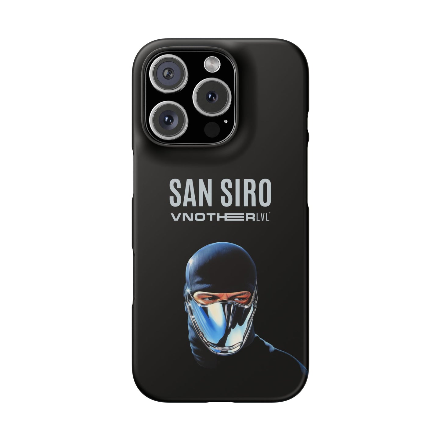 VNOTHERLVL Black Phone Case - San Siro / Inter / Milano