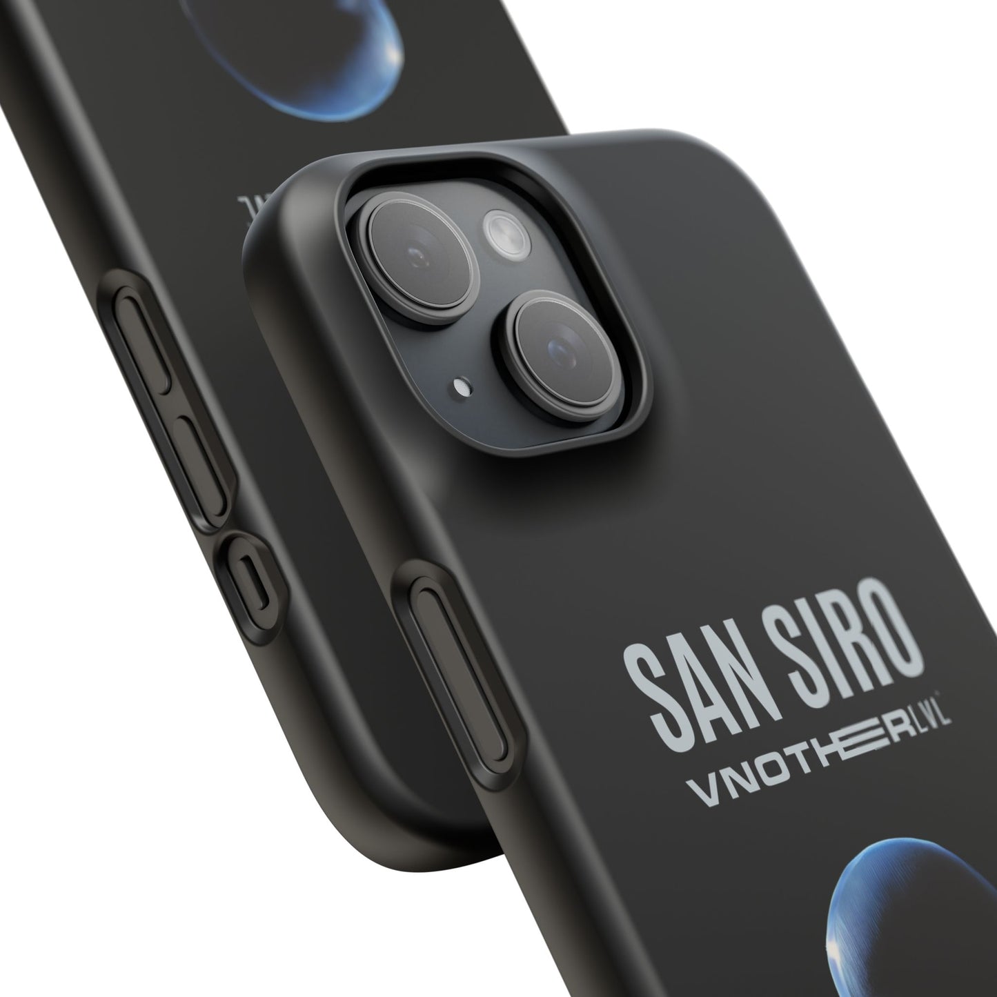 VNOTHERLVL Black Phone Case - San Siro / Inter / Milano