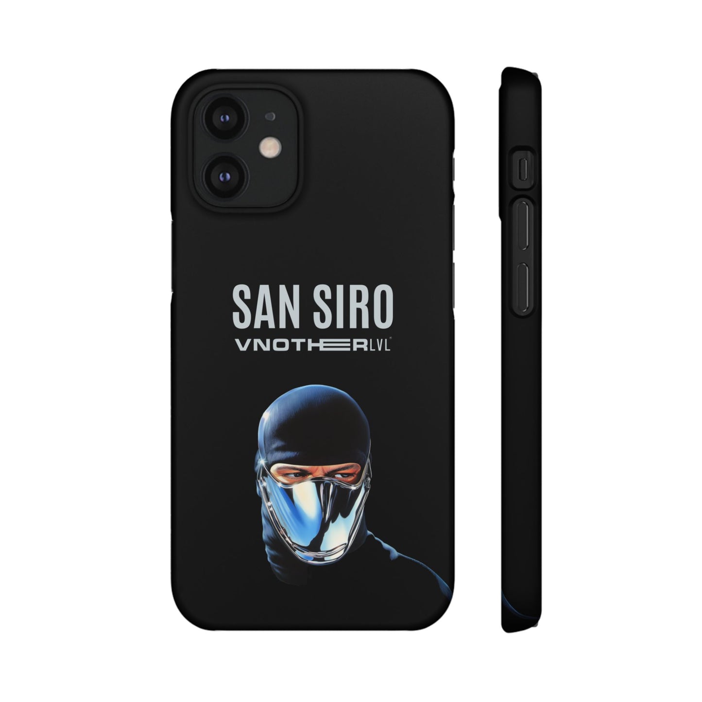 VNOTHERLVL Black Phone Case - San Siro / Inter / Milano