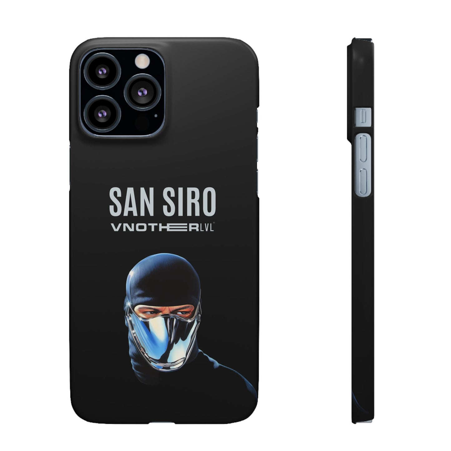 VNOTHERLVL Black Phone Case - San Siro / Inter / Milano