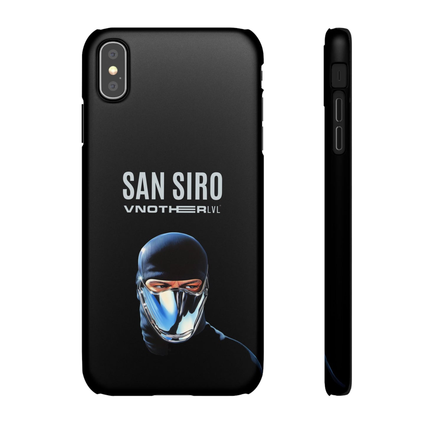 VNOTHERLVL Black Phone Case - San Siro / Inter / Milano