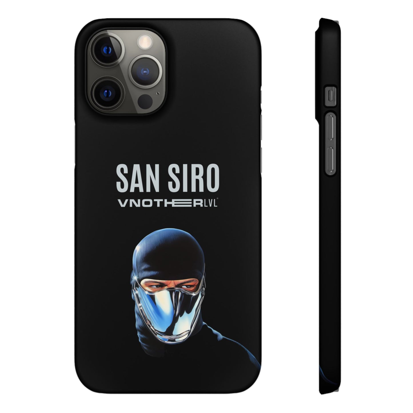 VNOTHERLVL Black Phone Case - San Siro / Inter / Milano