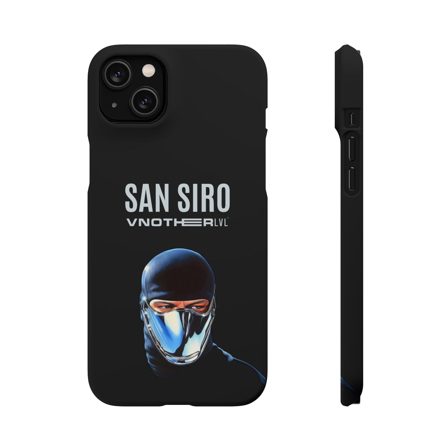 VNOTHERLVL Black Phone Case - San Siro / Inter / Milano