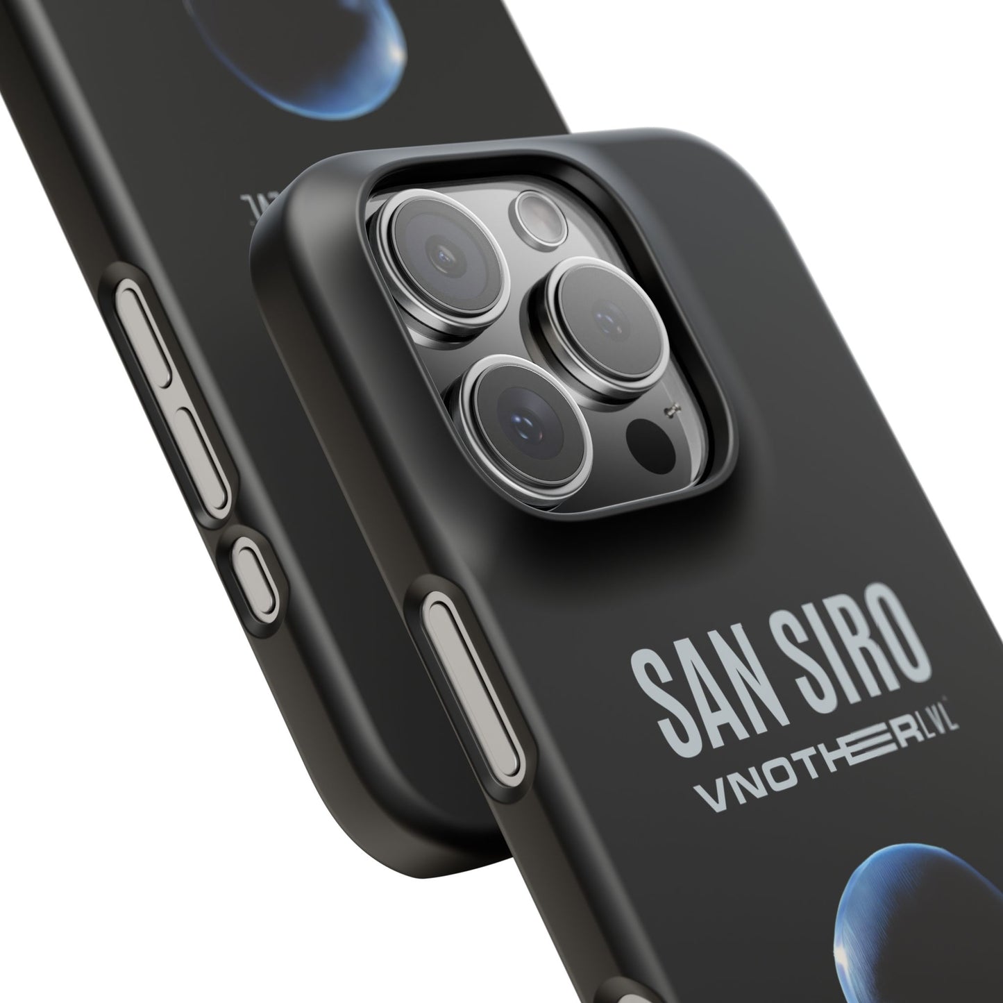 VNOTHERLVL Black Phone Case - San Siro / Inter / Milano