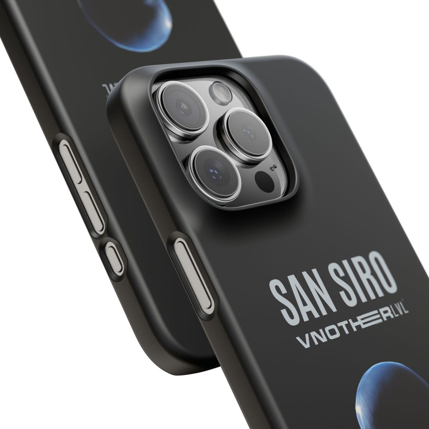 VNOTHERLVL Black Phone Case - San Siro / Inter / Milano