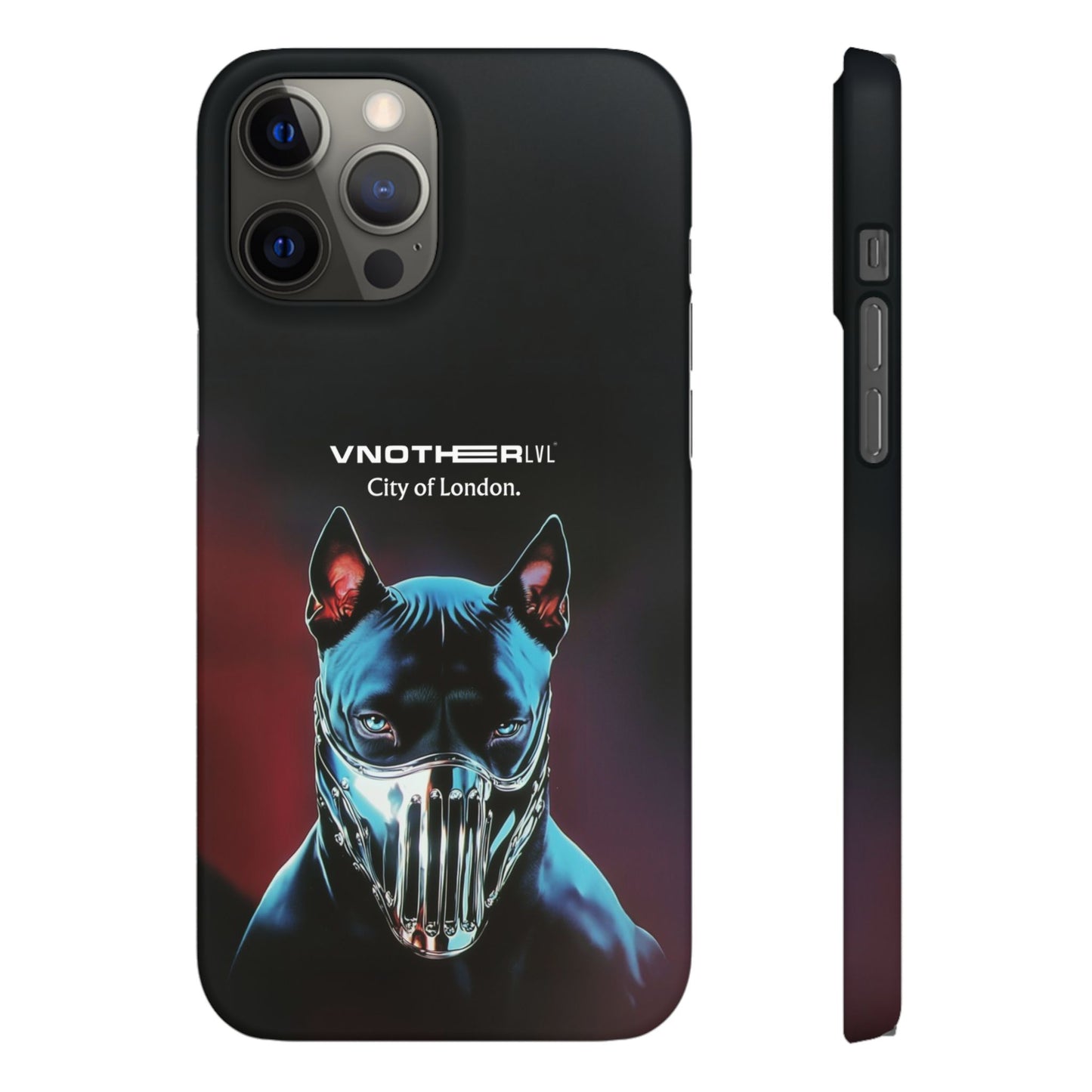 VNOTHERLVL Phone Case - Pitbull / London