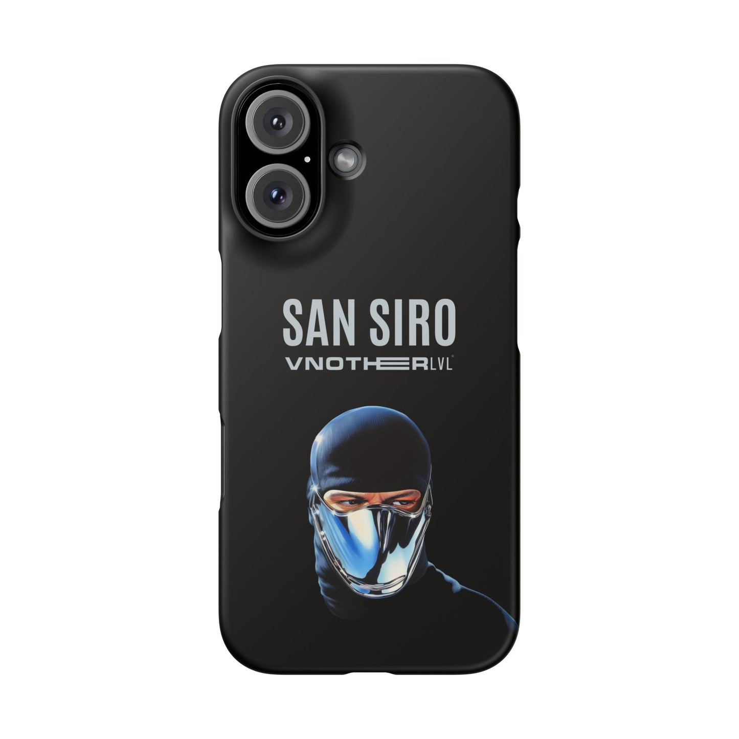 VNOTHERLVL Black Phone Case - San Siro / Inter / Milano