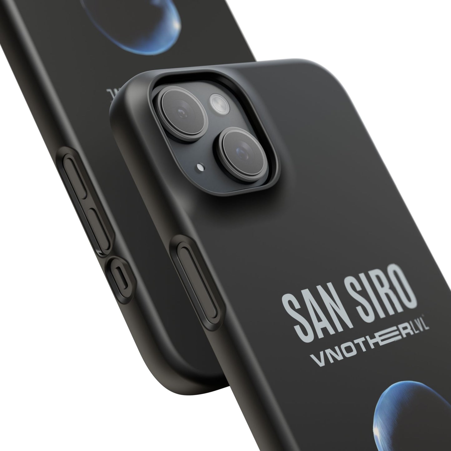 VNOTHERLVL Black Phone Case - San Siro / Inter / Milano