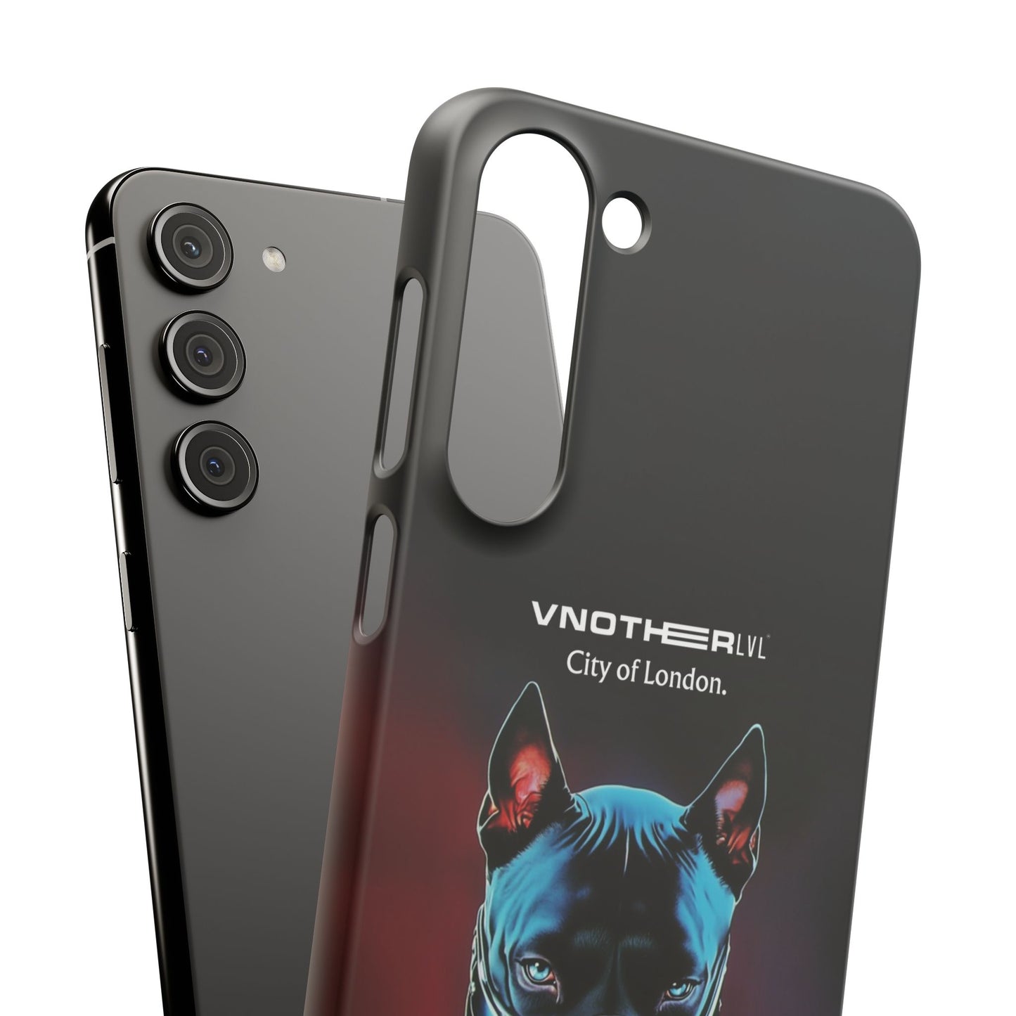 VNOTHERLVL Phone Case - Pitbull / London