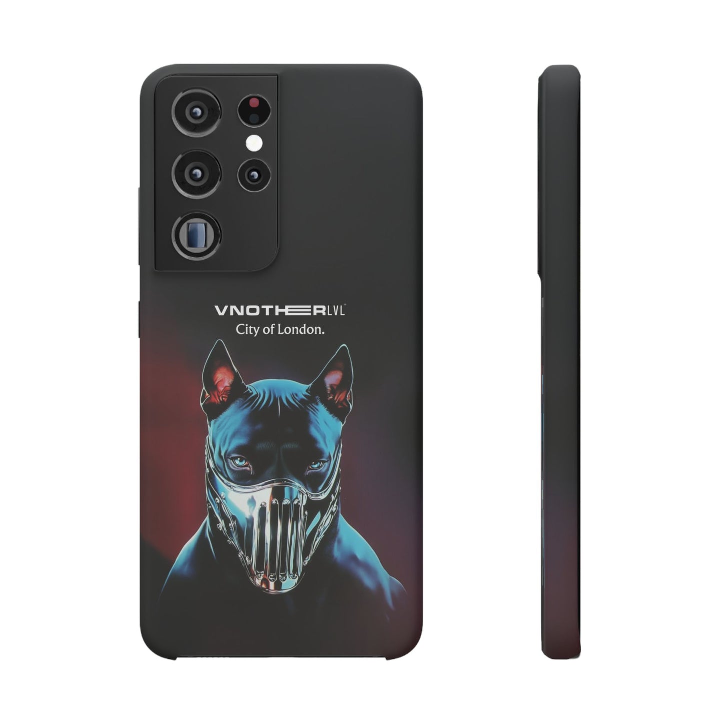 VNOTHERLVL Phone Case - Pitbull / London