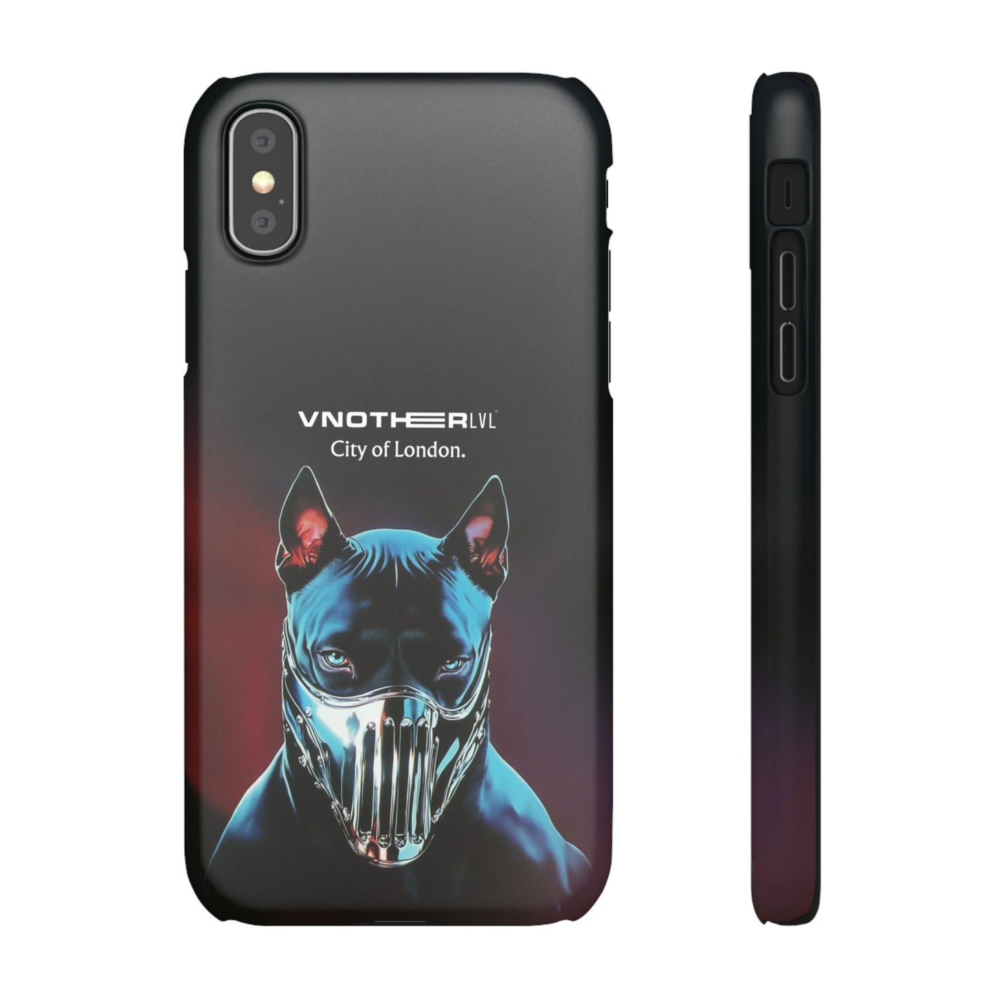 VNOTHERLVL Phone Case - Pitbull / London