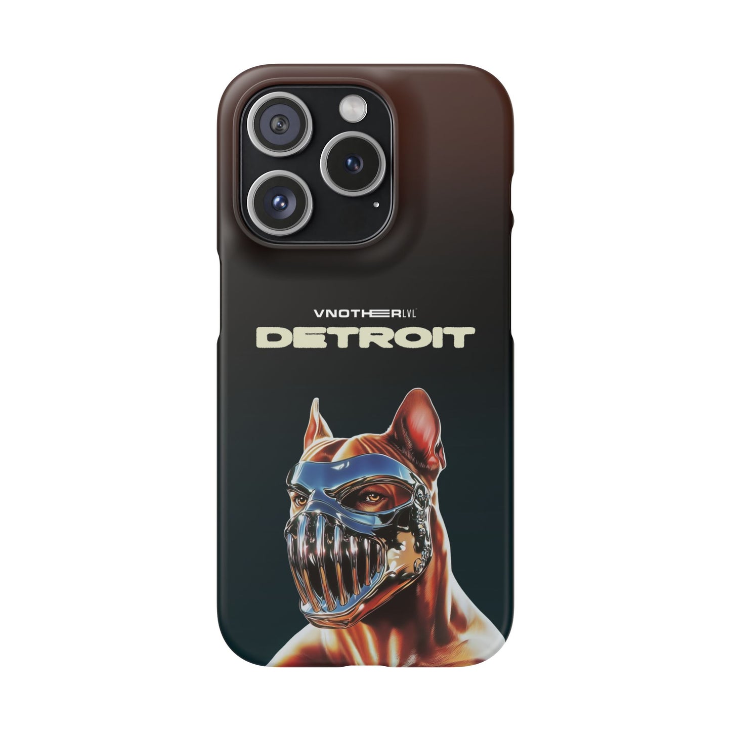 VNOTHERLVL Phone Case - Pitbull / Detroit