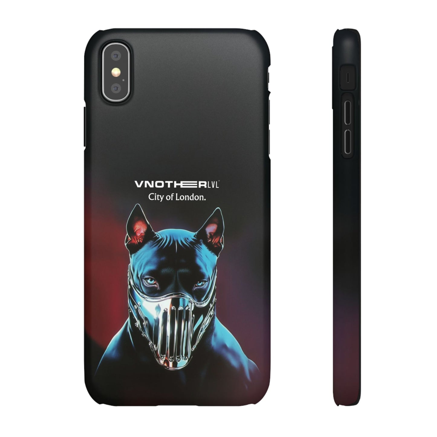 VNOTHERLVL Phone Case - Pitbull / London