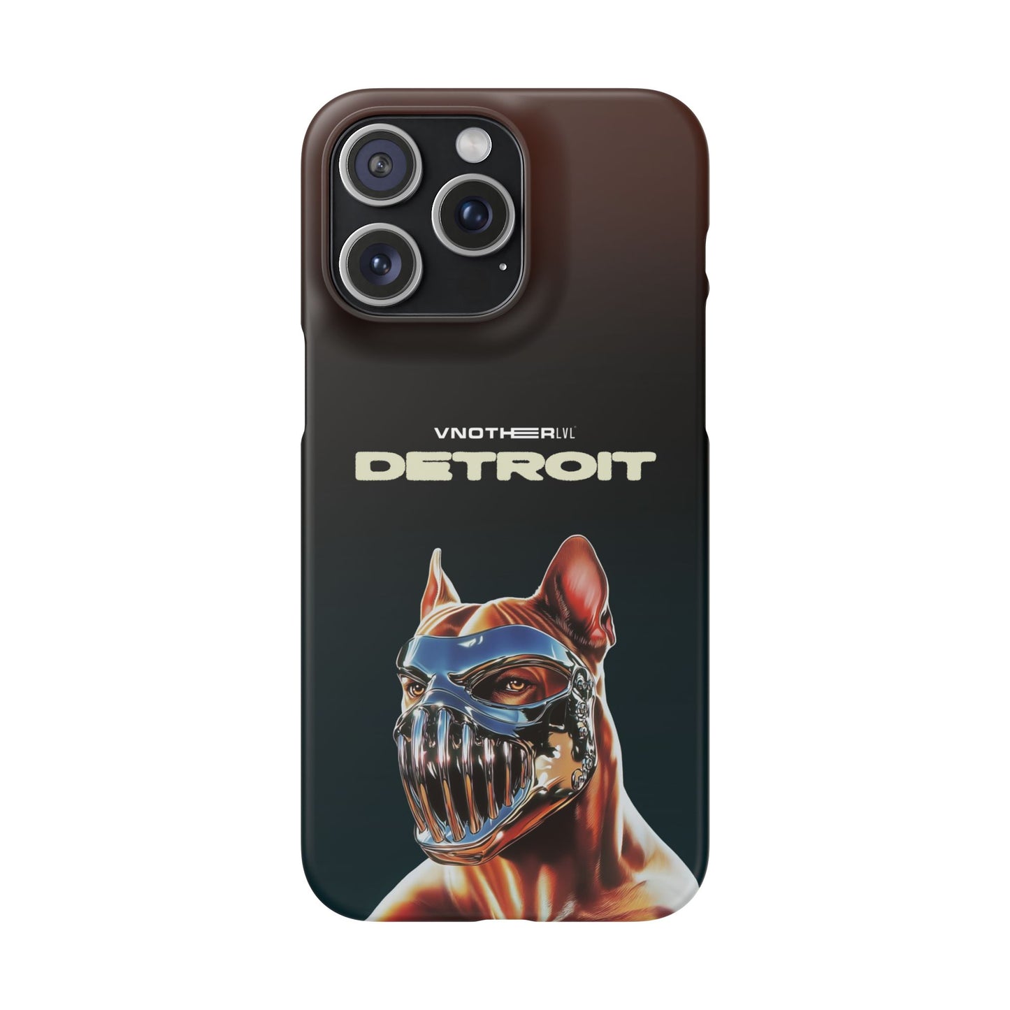 VNOTHERLVL Phone Case - Pitbull / Detroit