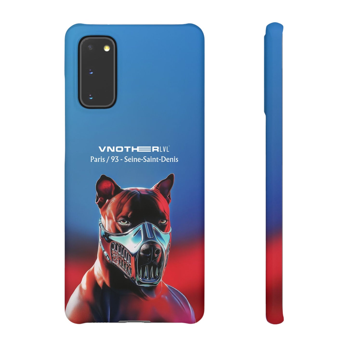 VNOTHERLVL Phone Case - Pitbull / Paris 93