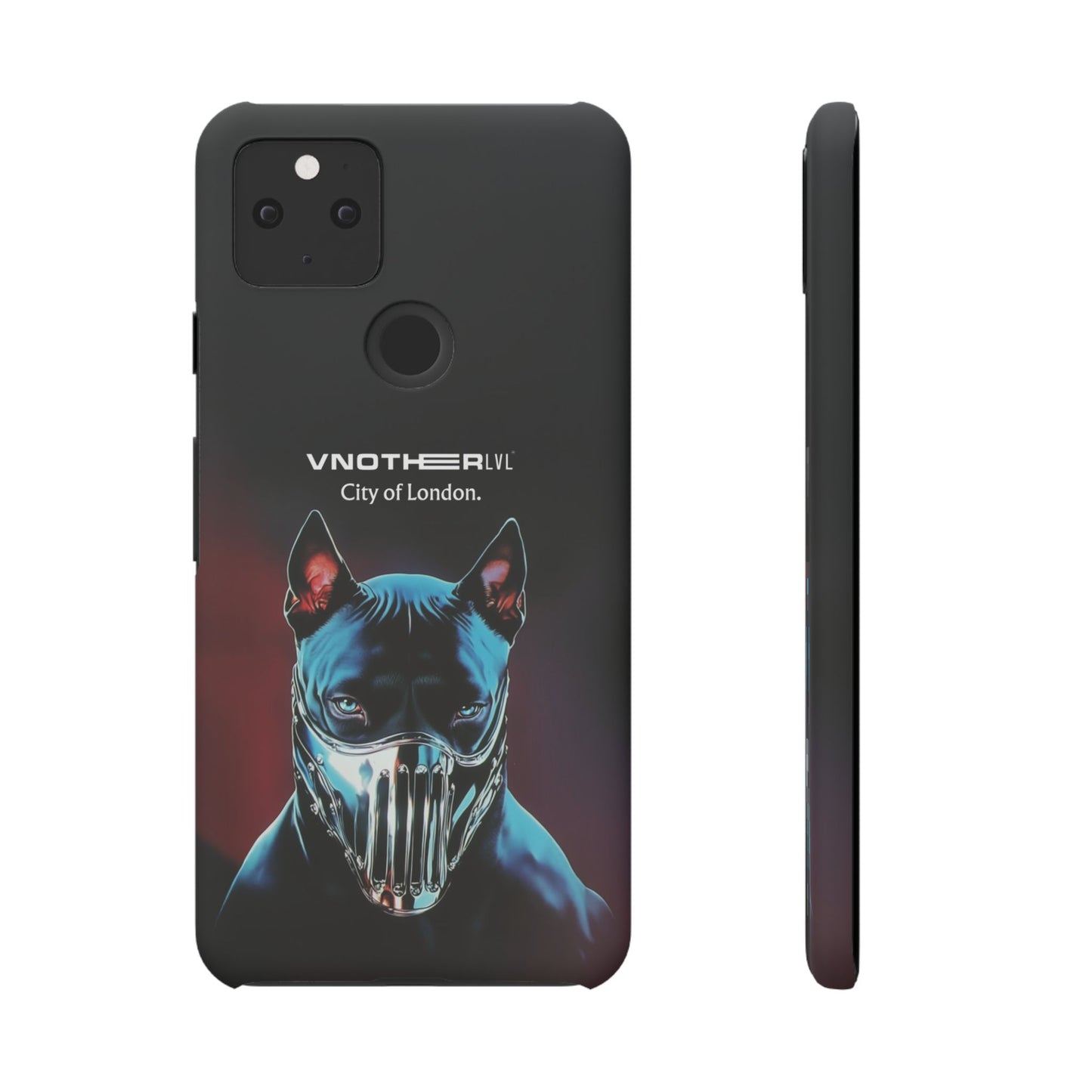 VNOTHERLVL Phone Case - Pitbull / London