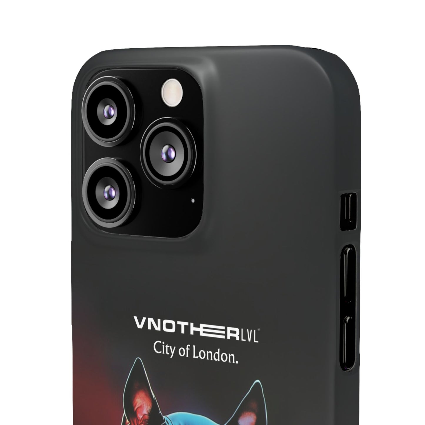 VNOTHERLVL Phone Case - Pitbull / London