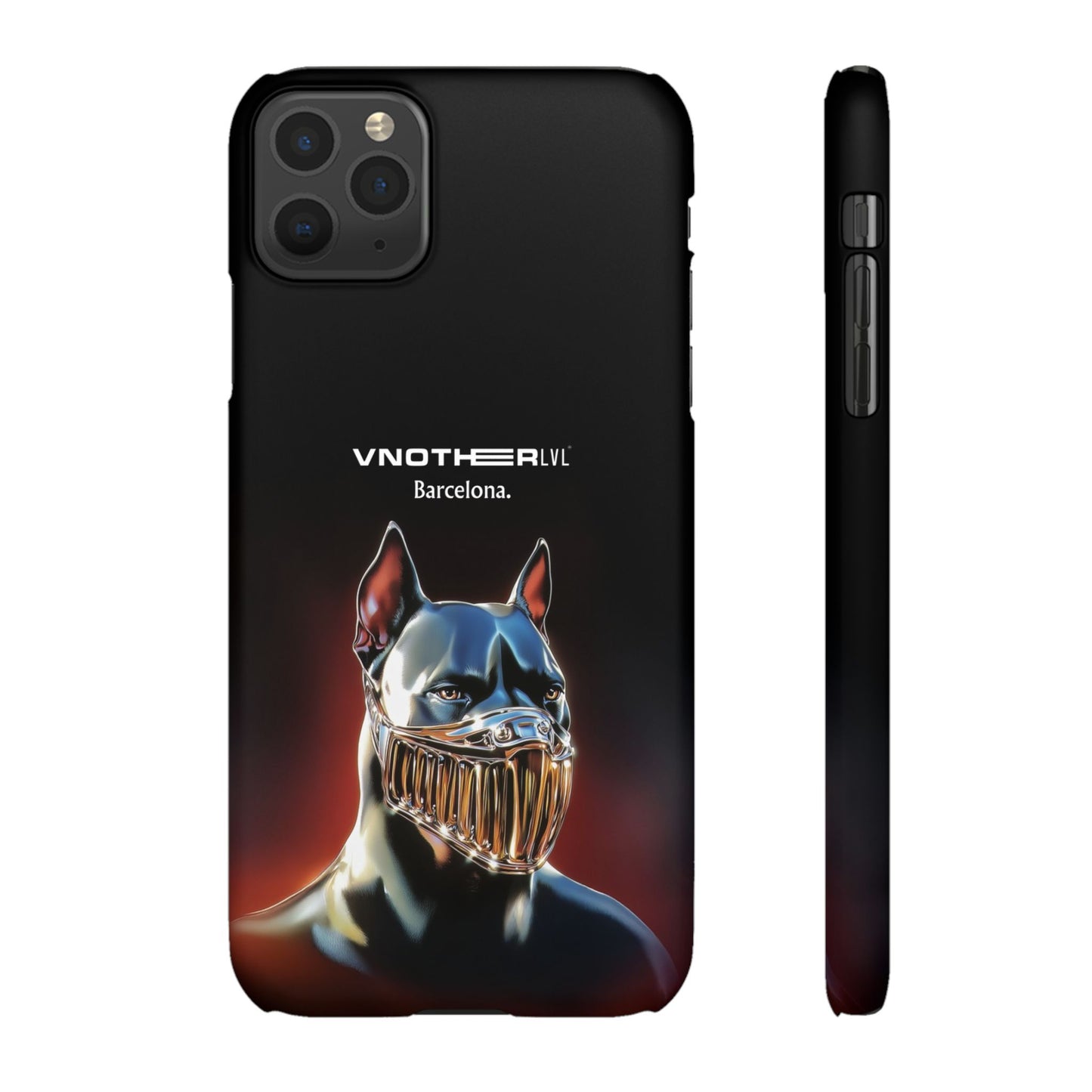 VNOTHERLVL Phone Case - Pitbull / Barcelona