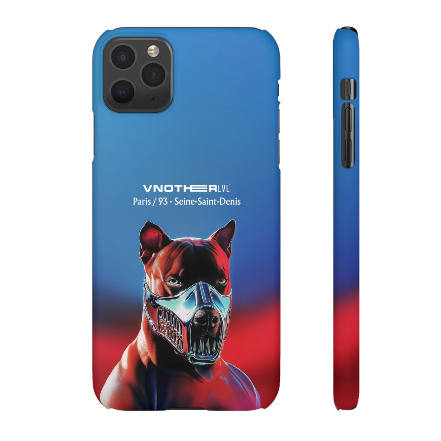 VNOTHERLVL Phone Case - Pitbull / Paris 93