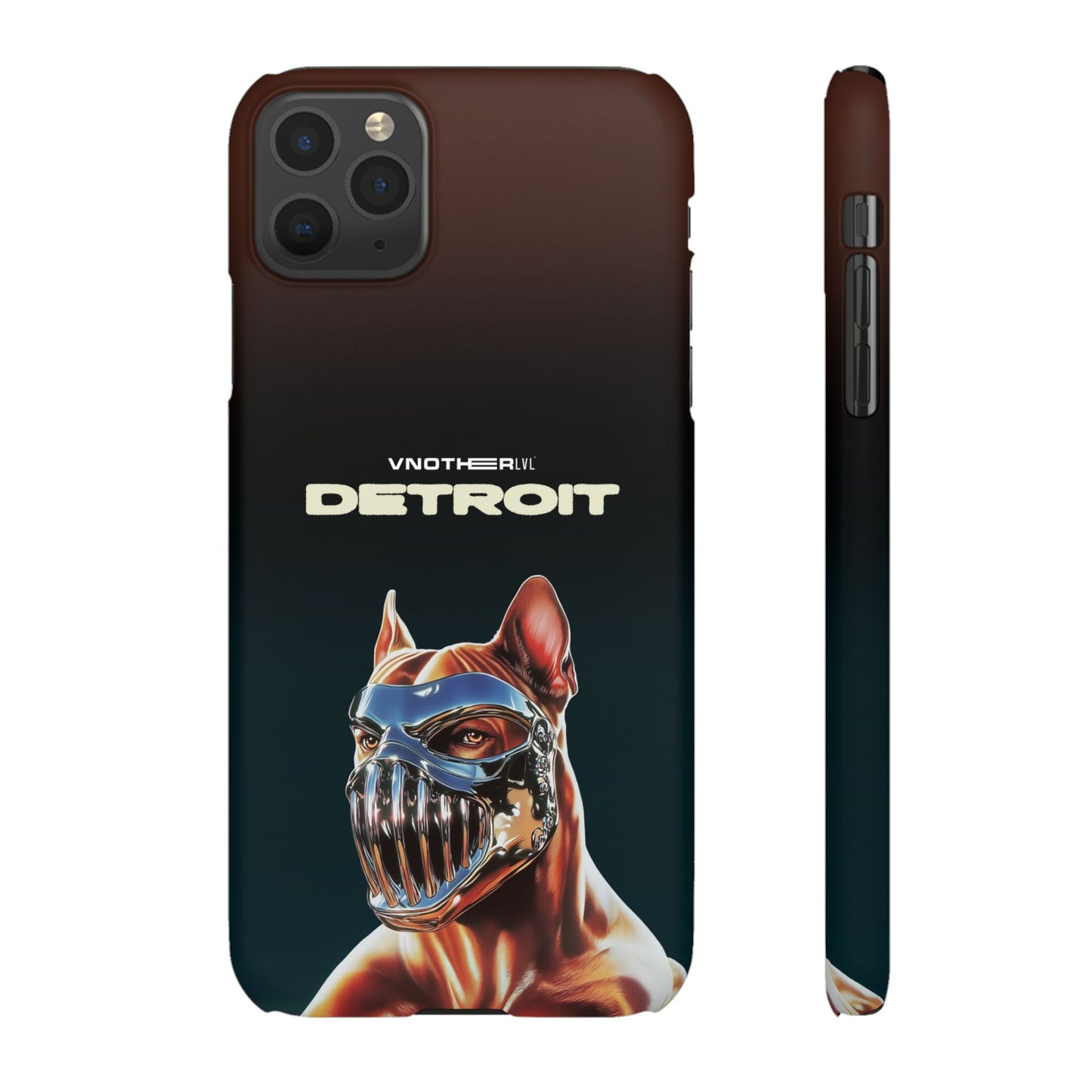 VNOTHERLVL Phone Case - Pitbull / Detroit