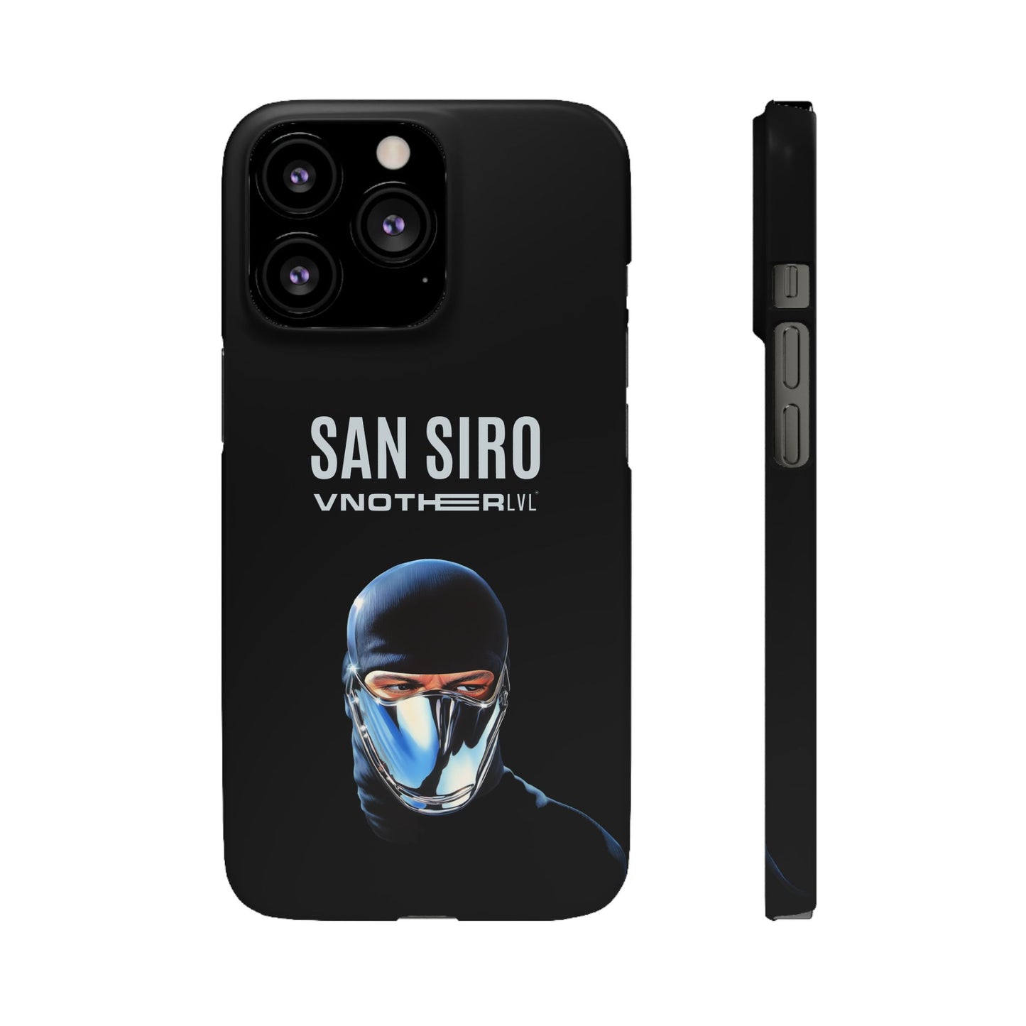 VNOTHERLVL Black Phone Case - San Siro / Inter / Milano