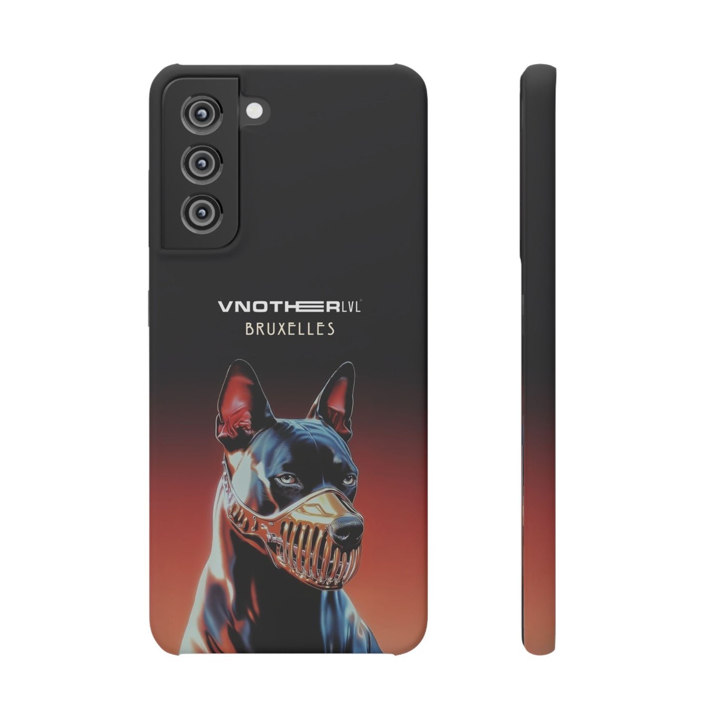 VNOTHERLVL Phone Case - Pitbull / Bruxelles