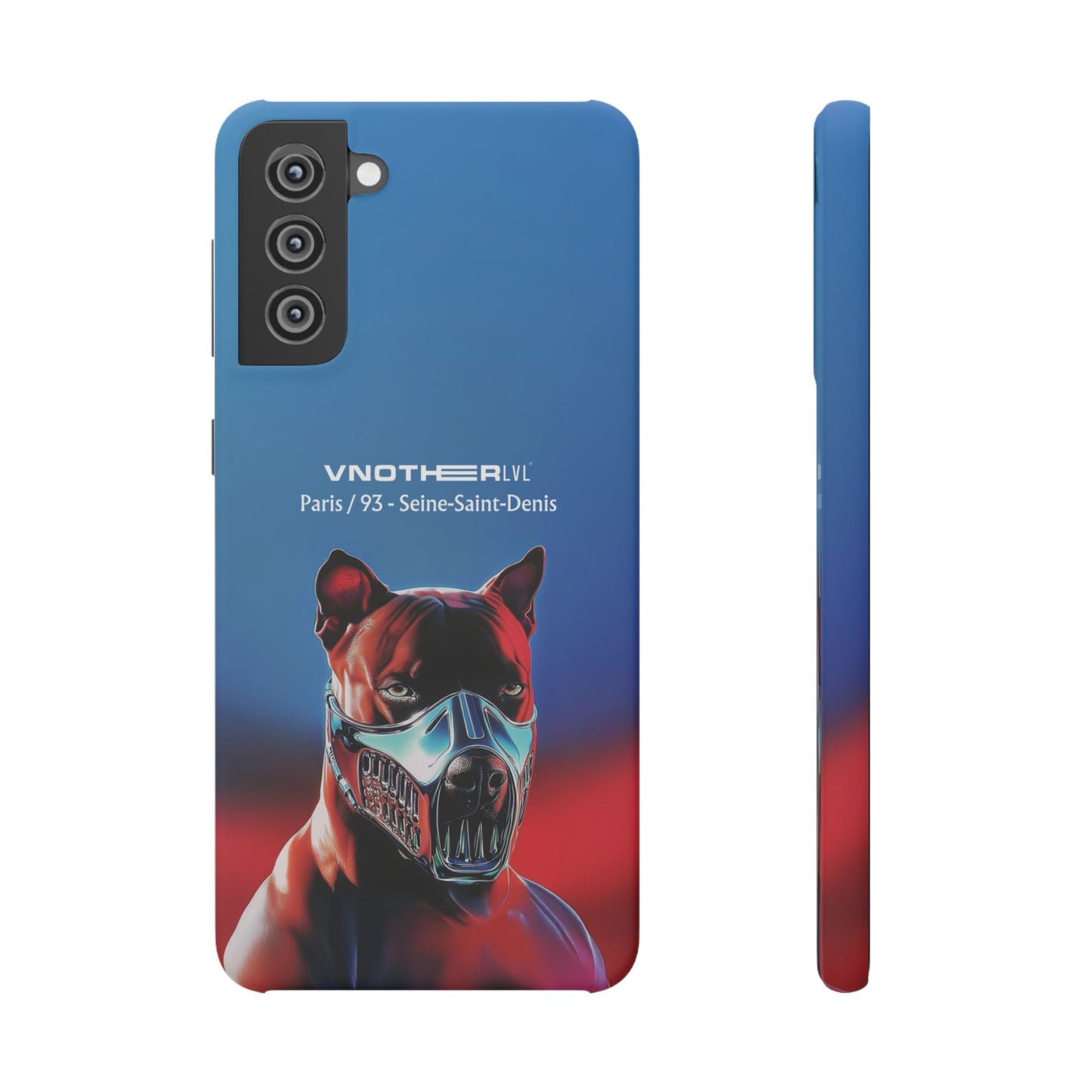 VNOTHERLVL Phone Case - Pitbull / Paris 93