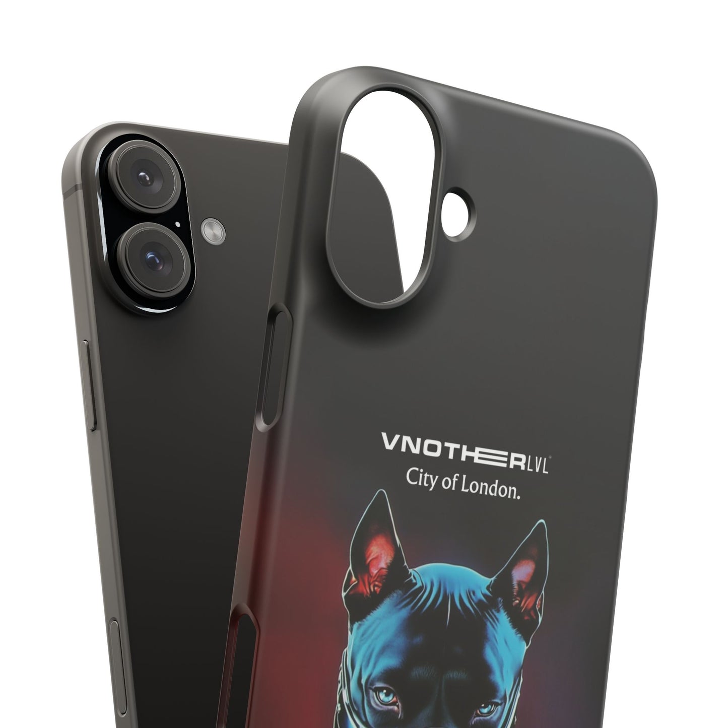 VNOTHERLVL Phone Case - Pitbull / London