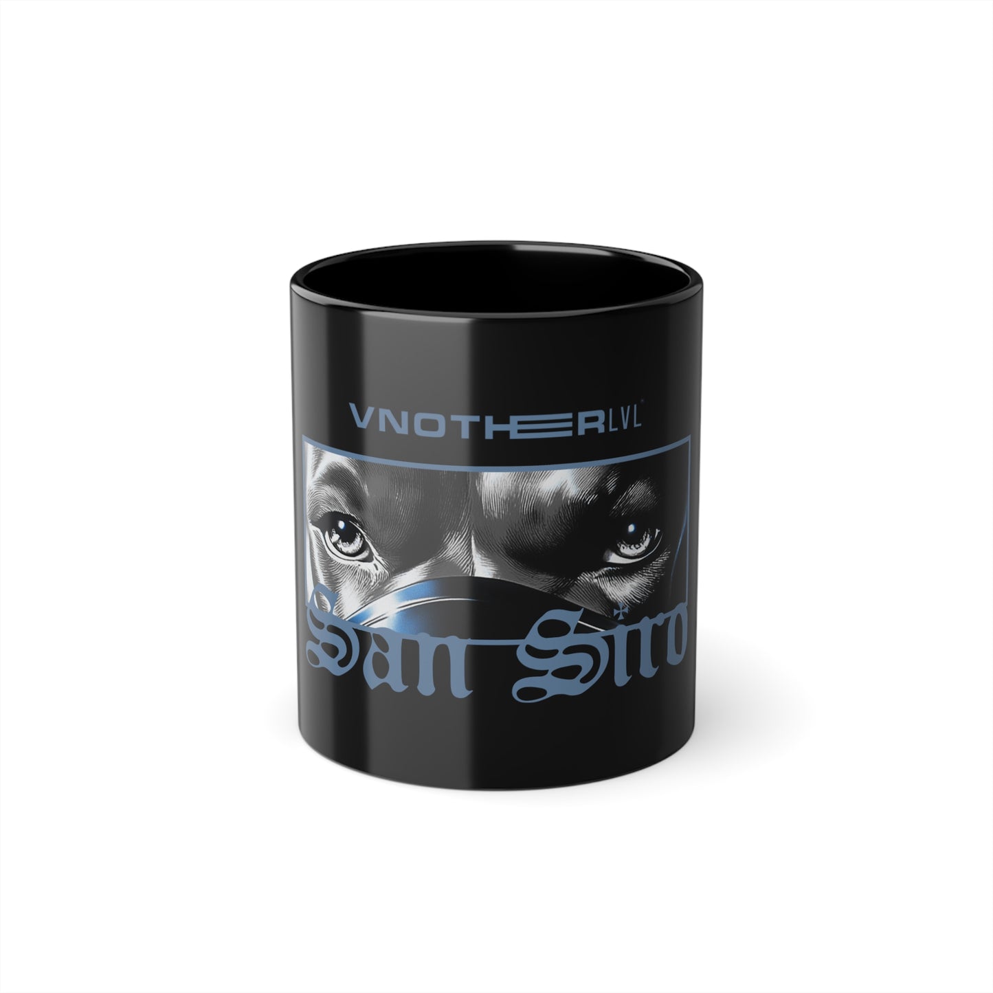 VNOTHERLVL San Siro Black Coffee Mug - 11oz