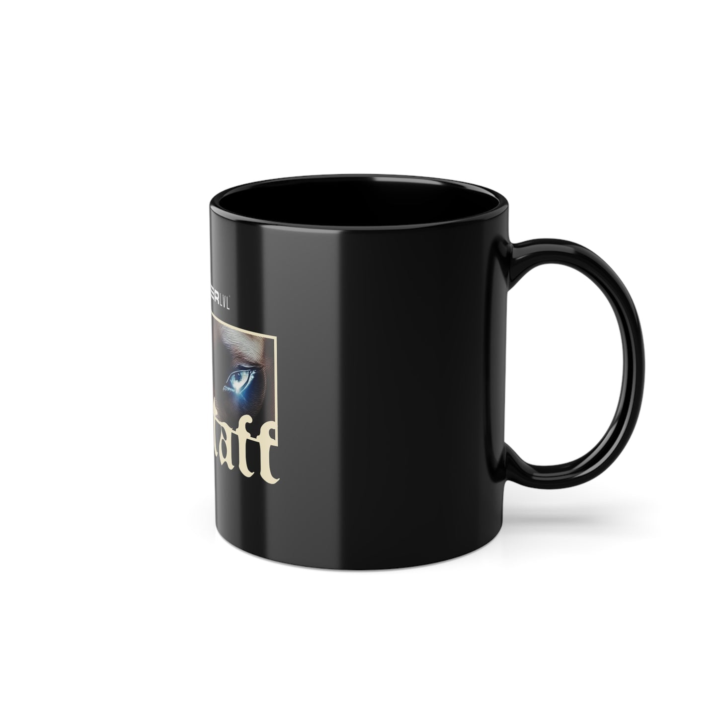 VNOTHERLVL Black Coffee Mug - Amstaff / Pitbull