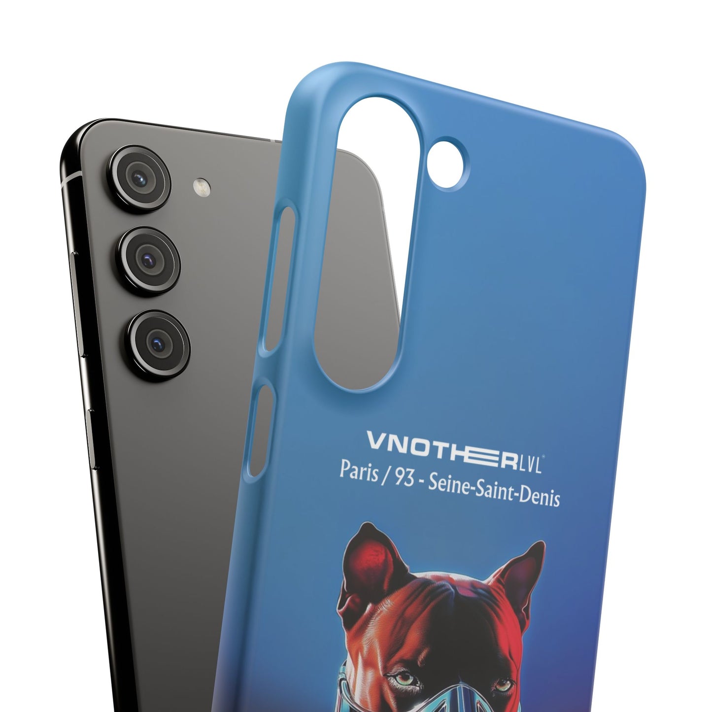 VNOTHERLVL Phone Case - Pitbull / Paris 93