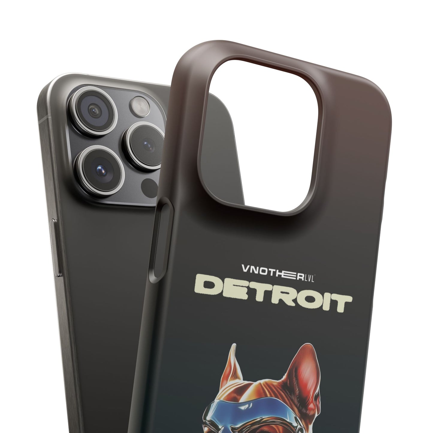 VNOTHERLVL Phone Case - Pitbull / Detroit