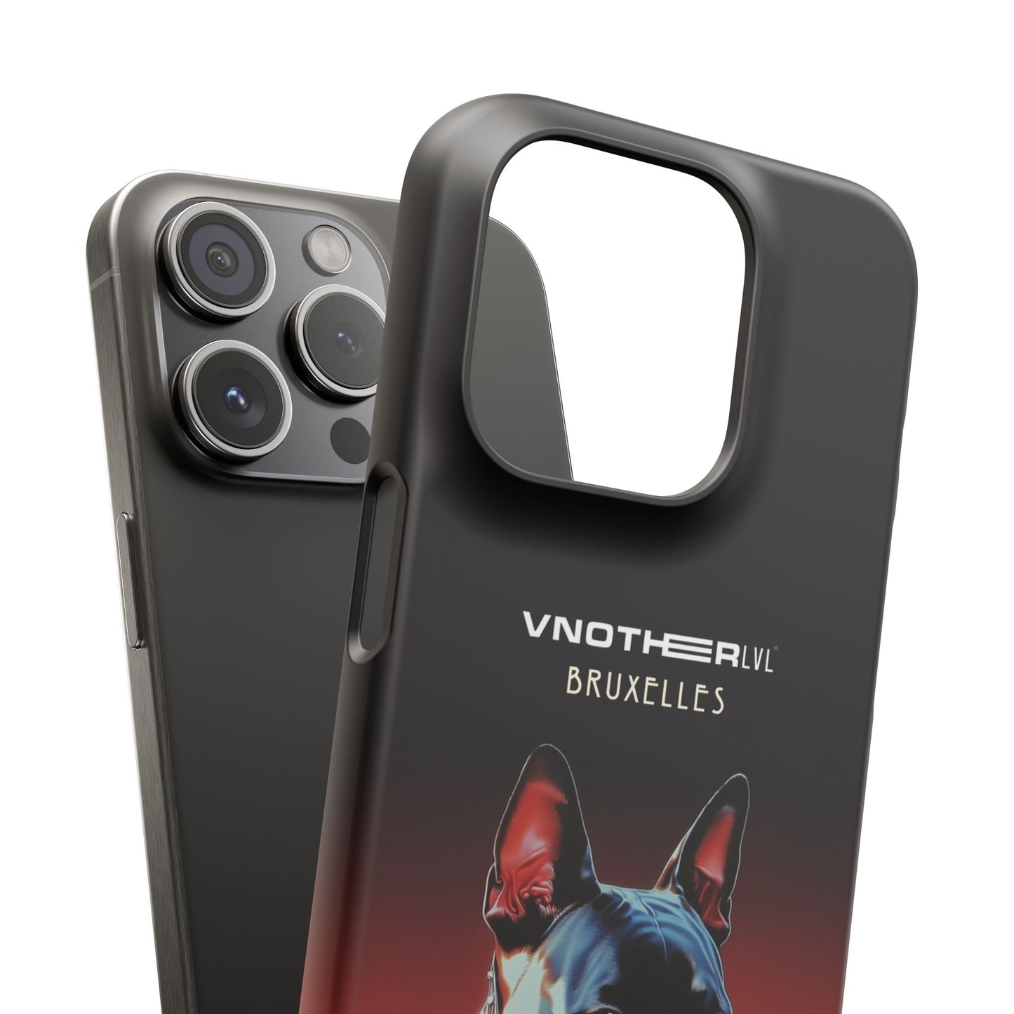 VNOTHERLVL Phone Case - Pitbull / Bruxelles