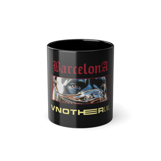 VNOTHERLVL Black Coffee Mug - Barcelona / Spain