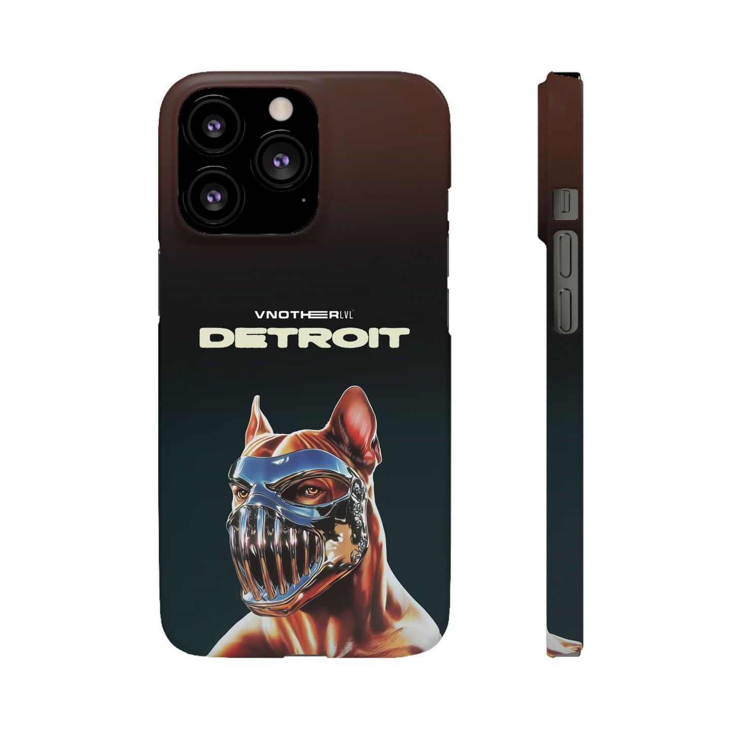 VNOTHERLVL Phone Case - Pitbull / Detroit