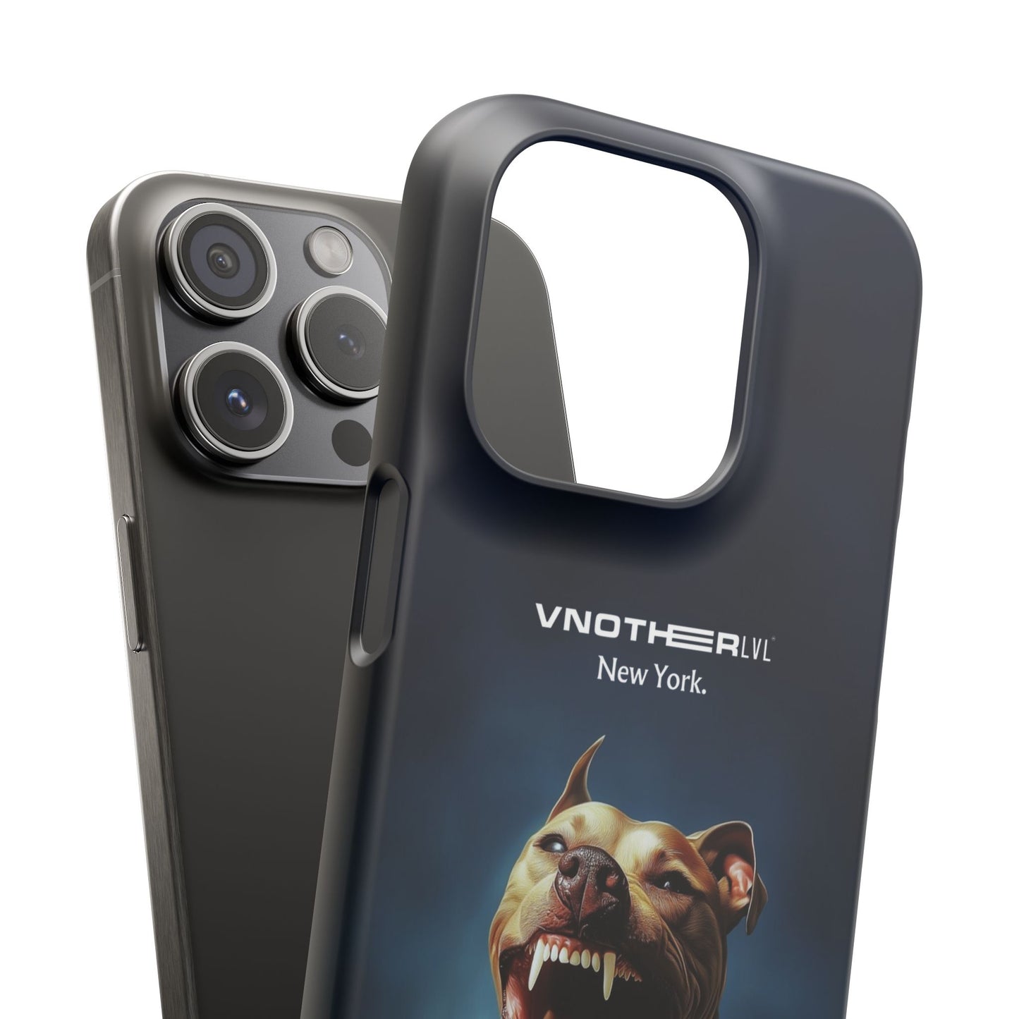 VNOTHERLVL Phone Case - Pitbull / New York