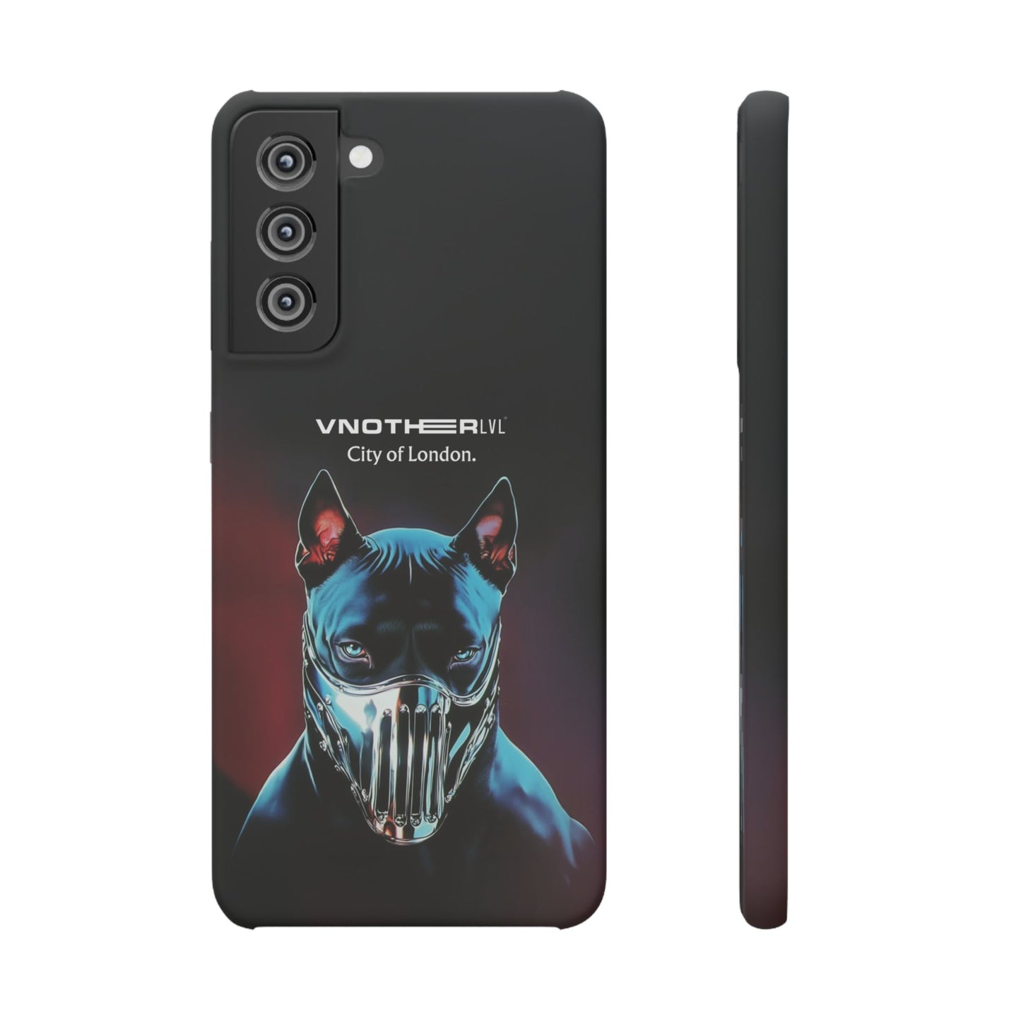 VNOTHERLVL Phone Case - Pitbull / London