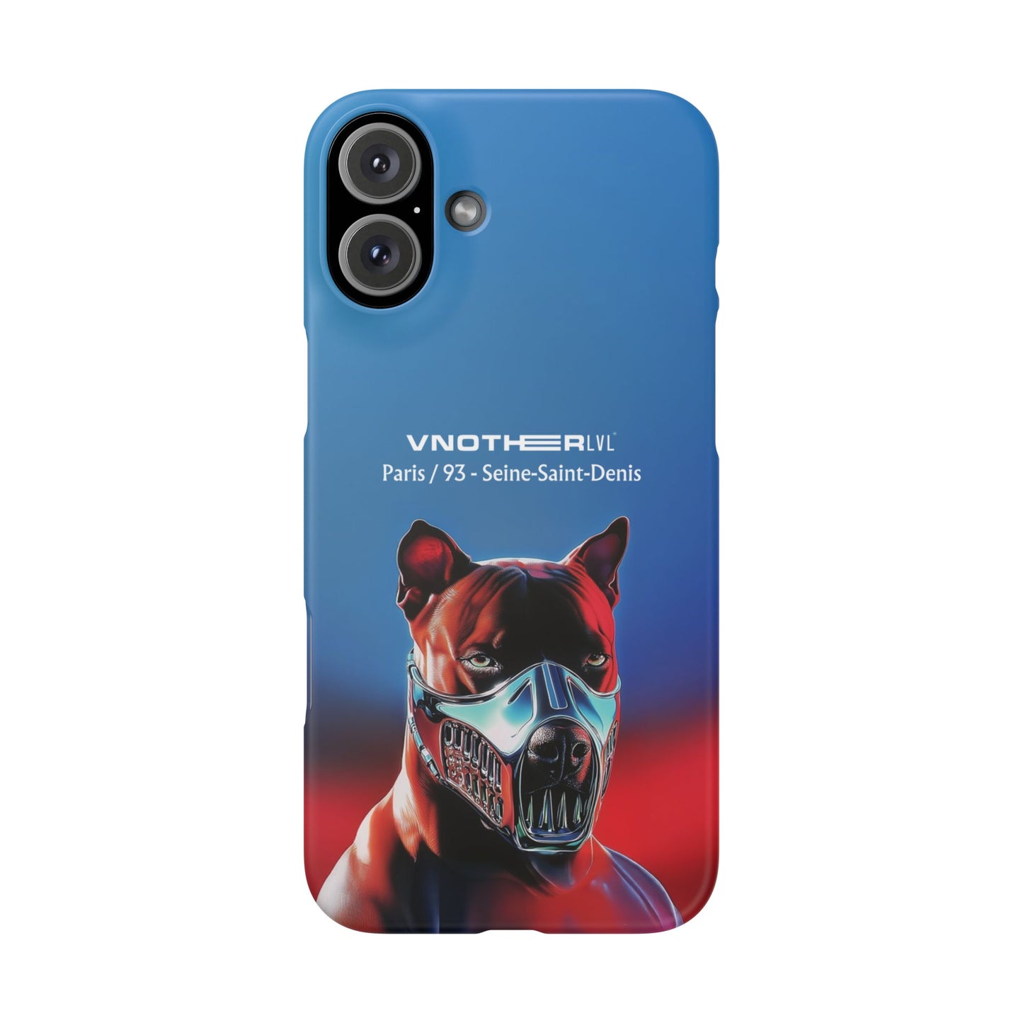 VNOTHERLVL Phone Case - Pitbull / Paris 93