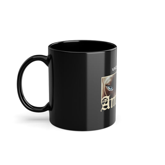 VNOTHERLVL Black Coffee Mug - Amstaff / Pitbull