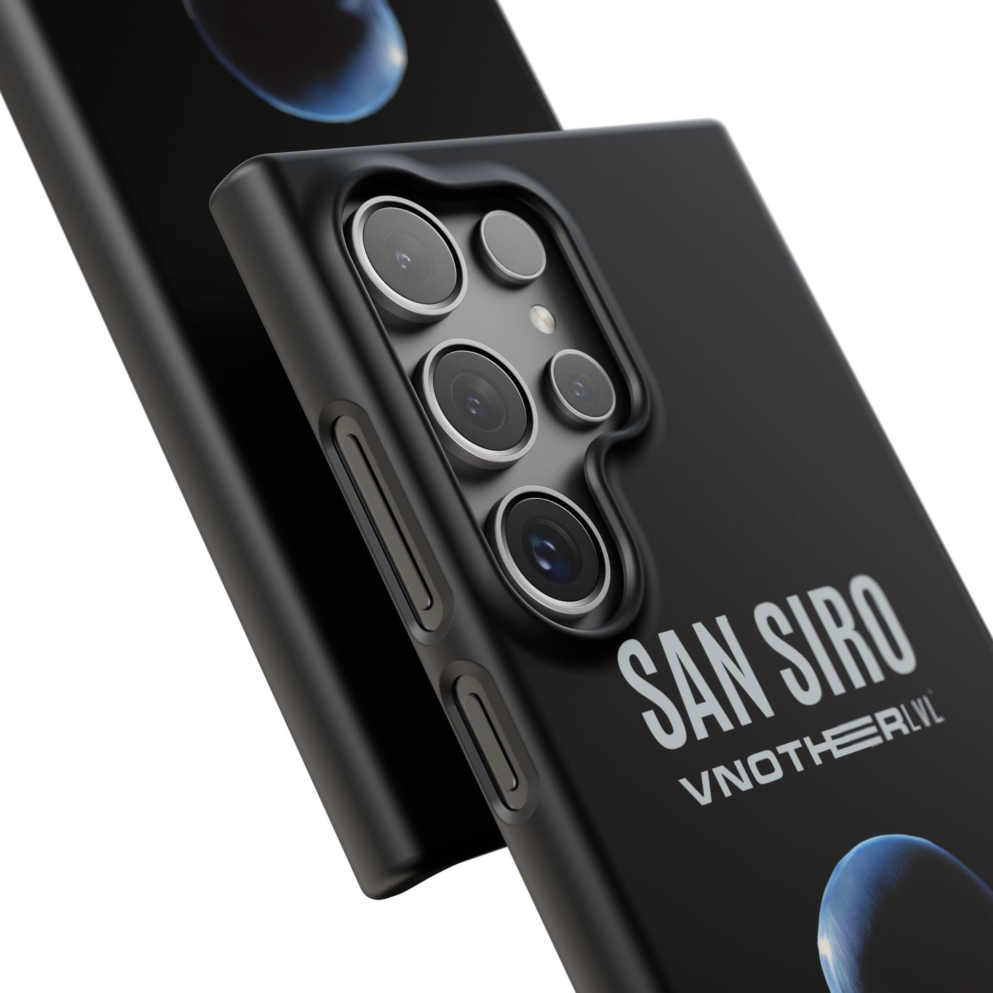 VNOTHERLVL Black Phone Case - San Siro / Inter / Milano